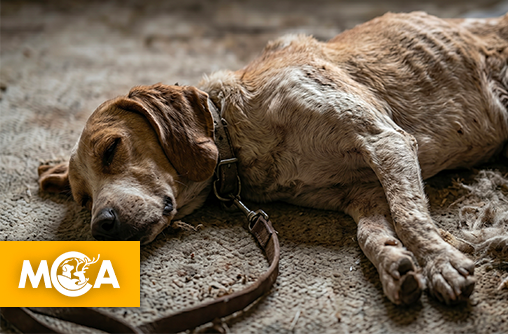 Découverte macabre à Avignon : un chien retrouvé en décomposition, abandonné dans un appartement