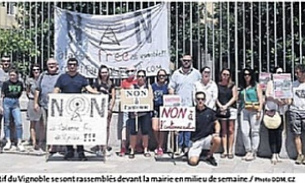 Petition : Limitation de l'implantation d'antennes de téléphonie n'importe où !