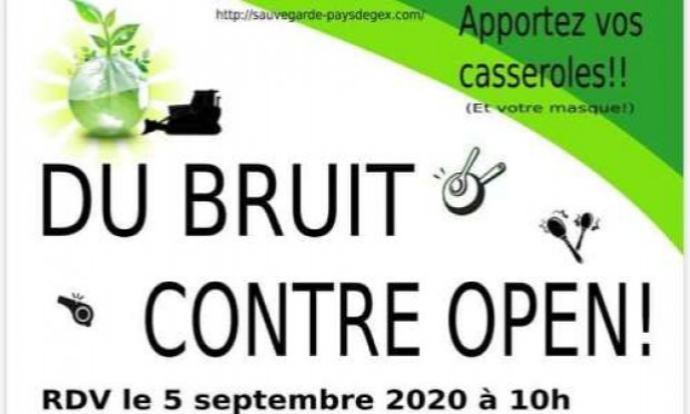 Petition : Contre le projet Open de Saint Genis Pouilly