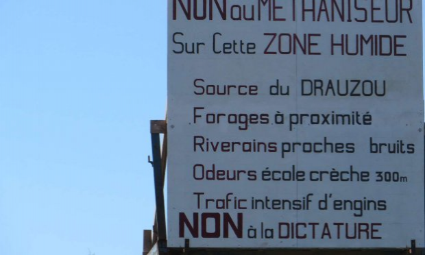 Petition : NON A L'IMPLANTATION DE QUATRE UNITES DE METHANISATION DANS LE LOT