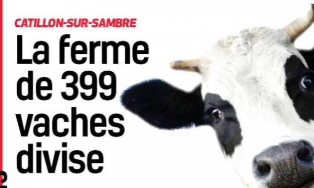 Petition : Une ferme de 400 vaches ne peut être protectrice de l'environnement !
