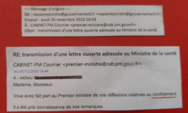 Petition : Lettre ouverte adressée à Monsieur Olivier Véran, Ministre des Solidarités et de la Santé