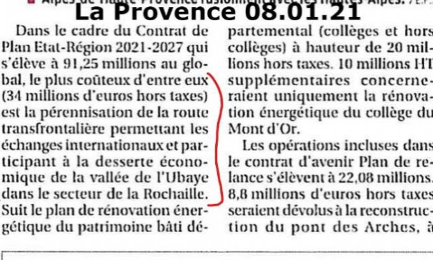 Petition : Stop aux poids lourds dans la vallée de l'Ubaye