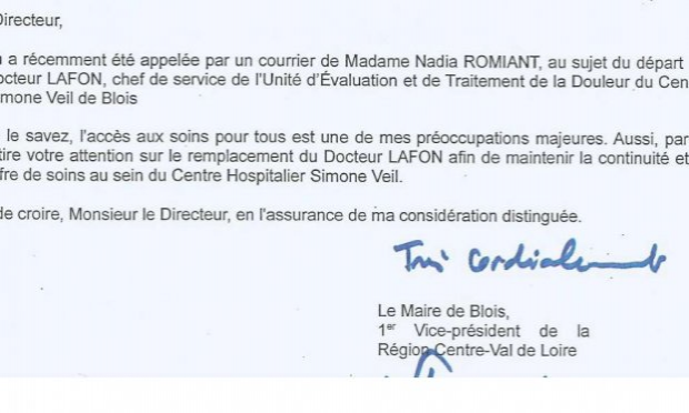 Petition : Sauvons le poste de l’Unité de l’Evaluation et de Traitement de la Douleur