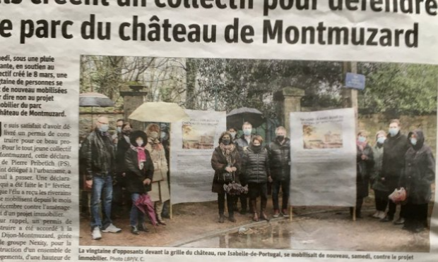 Petition : Sauvons le parc boisé du château de Montmuzard