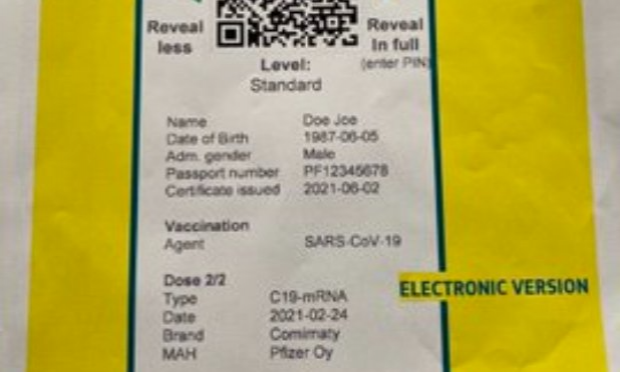 Petition : NON au passeport sanitaire COVID 19
