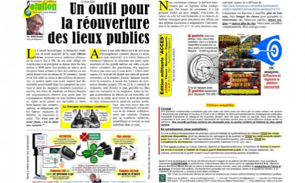 Petition : Covid :  APPEL citoyen pour sauver des vies (et l’économie !)