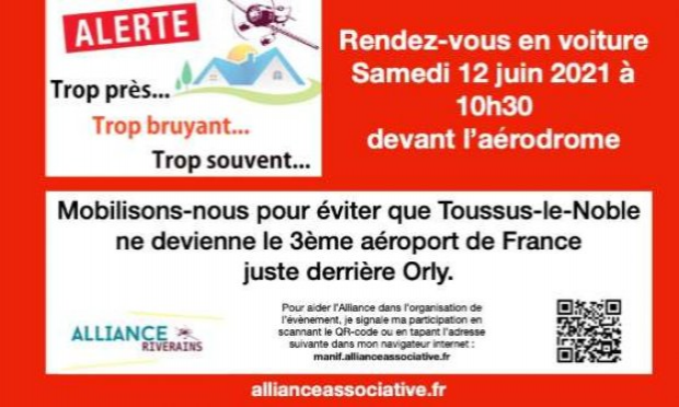 Petition : Pétition à l'encontre des nuisances aériennes de l'aérodrome de Toussus-Le-Noble