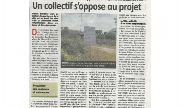 Petition : RÉAGISSEZ À UNE NOUVELLE IMPLANTATION SANS CONCERTATION PREALABLE !