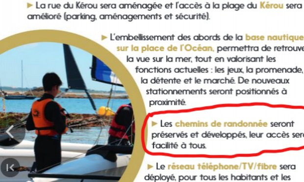 Petition : Sauvegardons ensemble le sentier côtier du port de Doëlan !