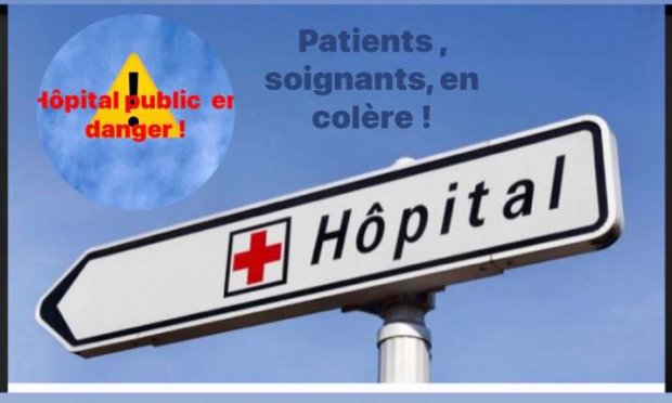Petition : Hôpital public en danger !  Améliorer conditions de travail des soignants
