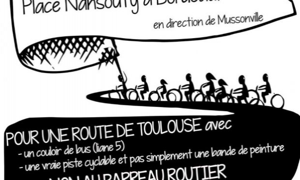 Petition : Aménagement d'une piste cyclable sur la route de Toulouse (Bordeaux, Bègles, Talence, Villenave d'Ornon)