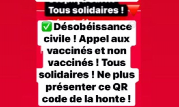 Petition : Contre le pass-sanitaire ! Soignants, Patients en colère !