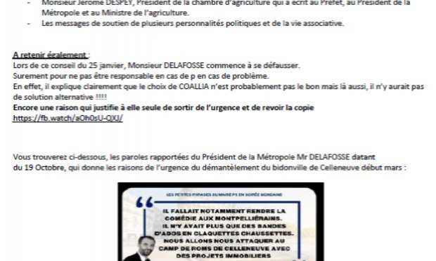 Petition : Non à l'installation d'un village transitoire au quartier de la Rauze pour reloger les Roms du camp de Celleneuve