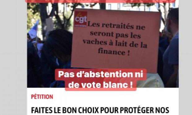Petition : Retirer le projet : système universel de retraite par points !