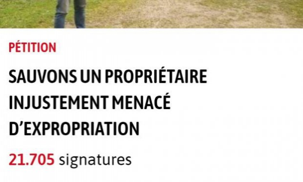 Petition : Sauvons un propriétaire injustement menacé d’expropriation