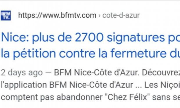 Petition : Non à la fermeture du célèbre kiosque à pan bagnat 