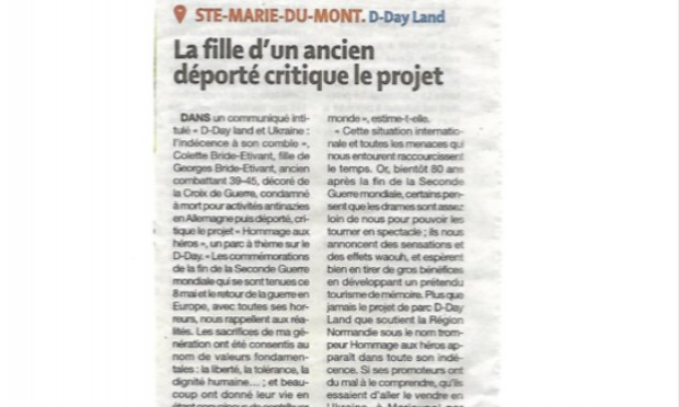 Petition : NON au D-day land en Normandie / NO to the D-day land in Normandy