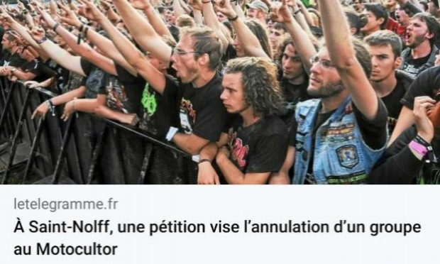 Petition : Festival Motocultor : le groupe de rock TYR est pour le massacre des dauphins, boycottons le !