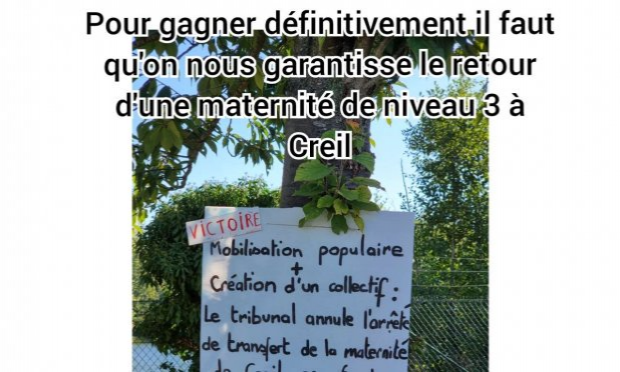 Petition : Nous exigeons le retour d'une maternité à Creil dans le troisième plus grand bassin de vie de l'Oise