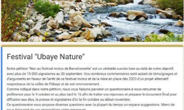 Petition : Non au festival motos de Barcelonette dès 2023 ! Oui à un festival 