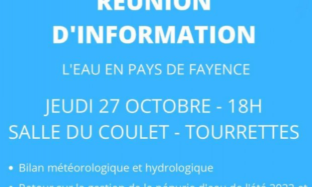 Petition : Pour la transparence et la responsabilité dans la gestion de l'eau en pays de Fayence !