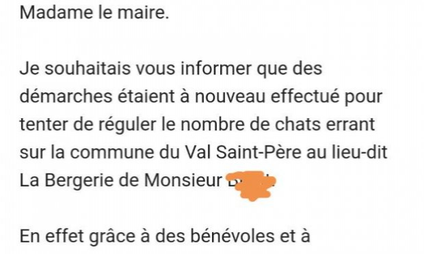 Petition : Campagne de stérilisation.