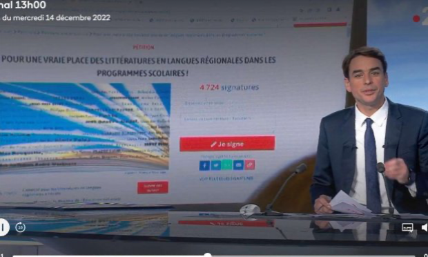 Petition : Pour une vraie place des littératures en langues régionales dans les programmes scolaires !