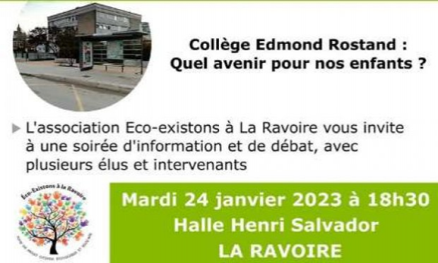 Petition : Stade de rugby LA RAVOIRE: un nouveau collège plutôt que de nouveaux immeubles !