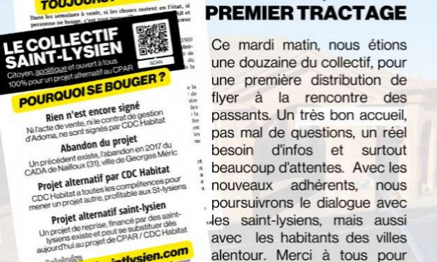 Petition : NON au CPAR imposé à Saint-Lys ! OUI à un vrai projet citoyen concerté et profitable à l'intérêt général