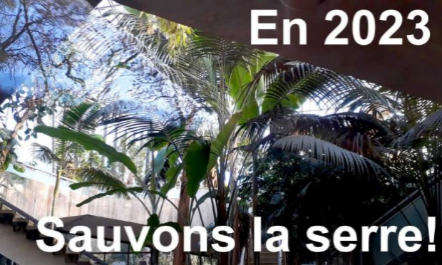 Petition : Sauvons la grande serre du jardin des plantes !