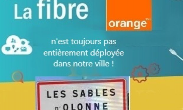 Petition : Exigeons la fin rapide du déploiement de la fibre optique aux Sables d'Olonne et à la Roche-sur-Yon !