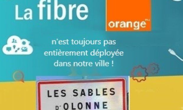 Petition : Exigeons la fin rapide du déploiement de la fibre optique aux Sables d'Olonne et à la Roche-sur-Yon !