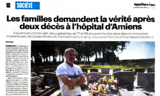 Petition : Justice pour ma mère victime d'un surdosage létal de Tramadol