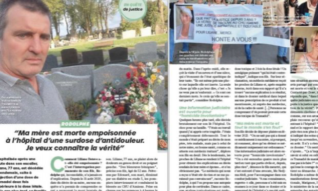 Petition : Justice pour ma mère victime d'un surdosage létal de Tramadol