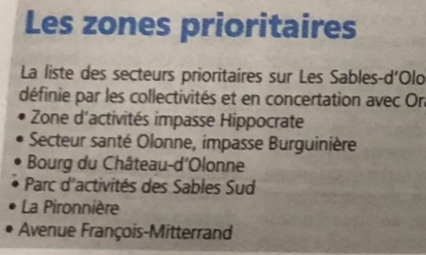 Petition : Exigeons la fin rapide du déploiement de la fibre optique aux Sables d'Olonne et à la Roche-sur-Yon !
