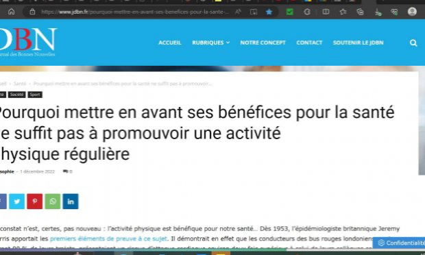Petition : Pour une profonde sensibilisation de la population et des autorités à l'importance de l'activité physique quotidienne en extérieur !