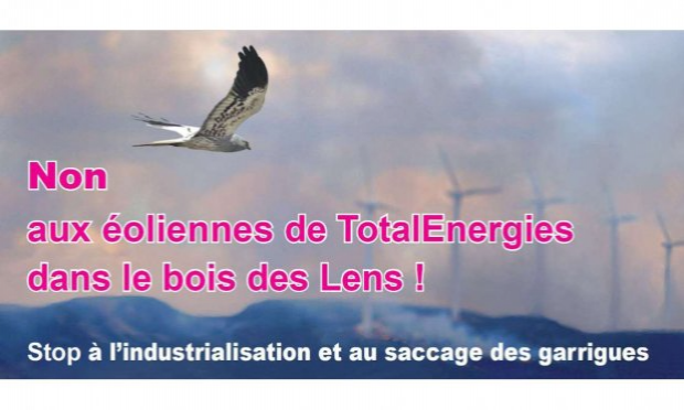 Petition : Non aux éoliennes de TotalEnergies dans le bois des Lens