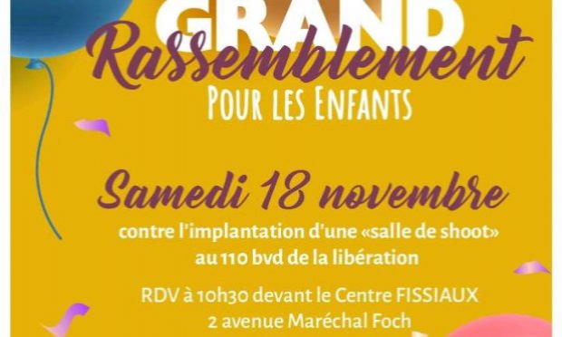 Petition : Non à la salle de shoot à Marseille à proximité d'écoles et de crèches !