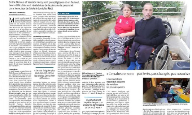 Petition : Interpellation sur les conditions de prise en charge par les SAAD (Les Services d'aide et d'accompagnement à domicile)