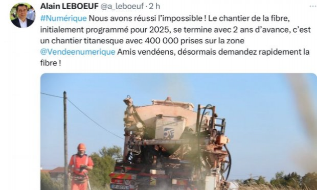 Petition : Exigeons la fin rapide du déploiement de la fibre optique aux Sables d'Olonne et à la Roche-sur-Yon !