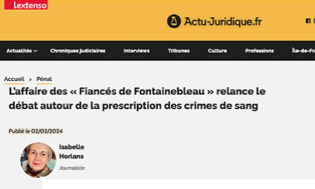 Petition : Imprescriptibilité des crimes de sang : ouvrons le débat !