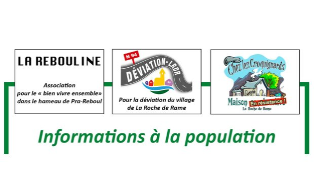 Petition : Contre l'aménagement de la RN94 à la Roche de Rame entraînant la destruction de maisons !
