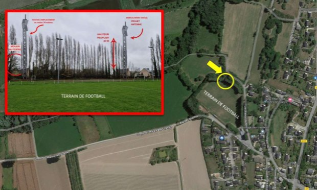 Petition : Opposition au projet d'installation d'une antenne de téléphonie mobile à Saint-Suliac