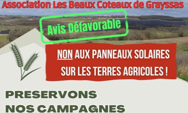 Petition : Stop aux panneaux solaires sur les terres agricoles ! STOP au mépris de nos campagnes !