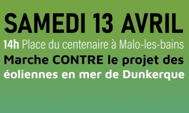 Petition : NON au projet des éoliennes en mer de Dunkerque