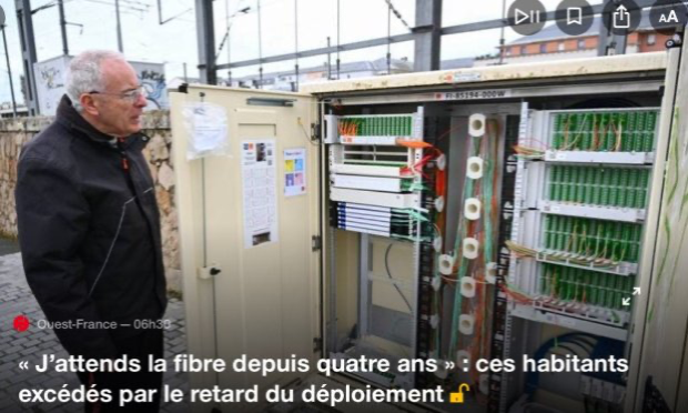 Petition : Exigeons la fin rapide du déploiement de la fibre optique aux Sables d'Olonne et à la Roche-sur-Yon !