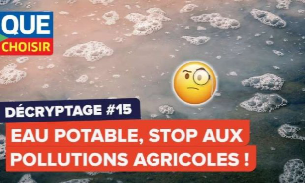 Petition : Pour une amélioration de la qualité de l'eau distribuée