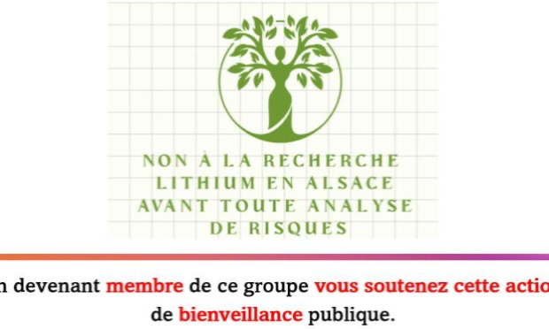 Petition : Non à la recherche de lithium, dit « Kachelhoffa minéral », dans le Haut-Rhin.