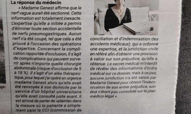 Petition : Condamné pour une erreur médicale l'assurance refuse l'indemnisation